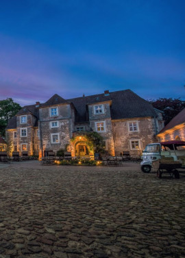 Schlossromantik zu Zweit im Wasserschloss Mellenthin auf Usedom