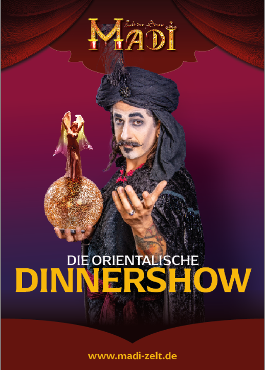 "Sultans" Dinnershow im Madi - Zelt der Sinne - Innenring